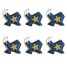 Loofah-art 德州地圖2 菜瓜布, 1入, 6個