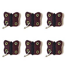 Loofah-art 蝴蝶2 butterfly 套組, 1套, 6入