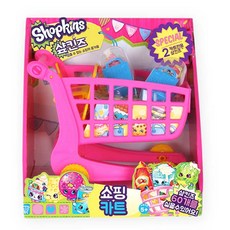 샾킨즈 쇼핑카트 장난감, 혼합 색상, 1개