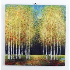 FKUA-畫作 40*40 金色森林 小, 1個