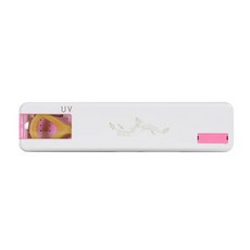 유비텍 휴대용 칫솔살균기 Orasafe Rose, 핑크