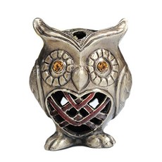 正仁 1052 貓頭鷹黃銅裝飾品, 1個