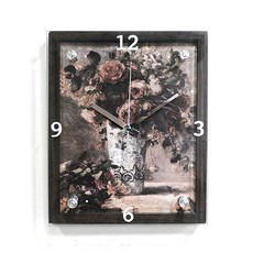 에스지 명화장미 벽시계, 본상품, 장미