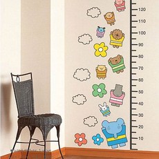 [Munky Deco]身高尺壁貼_艾利與朋友們 身高尺?, 黑色