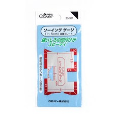 Clover 재봉용 자, 혼합색상, 1개