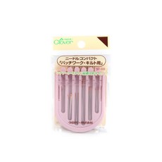 Clover 可樂牌 拼布絎縫針小巧盒, 1個