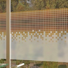 [뭉키데코]高級霧面彩色貼_棕色磚紋_