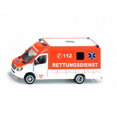 SIKU 엠블런스 SK2108, 혼합색상, 1개