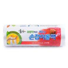 정담아 손잡이 롤백, 1개, 200개