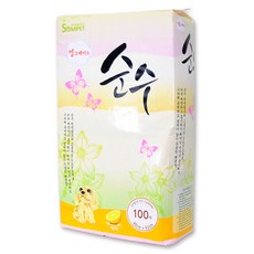 純狗便盆墊檸檬味 100 張, 1包, 100入