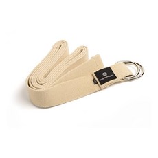 코튼요가스트랩__D링타입, 네츄럴, 1개