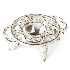 허브라이프 엔틱 주물워머 1구 b, 아이보리, 1개, 1개