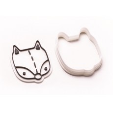 SEEC Fox Cookie Cutter + 郵票, 1個