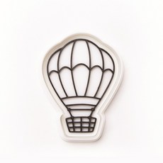 熱氣球餅乾切模+模具, 1個