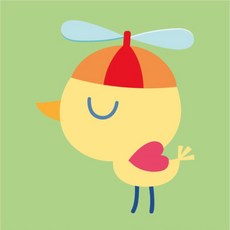 [무비캔버스아트] 명화그리기 병아리, 1개