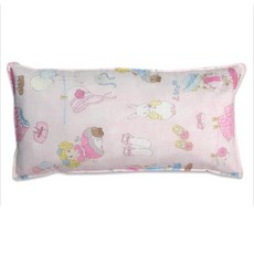 design n 孩童印花棉質定型枕, 粉色