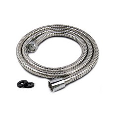 삼정크린마스터 스텐 샤워호스, 2m, 실버