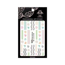 lalalee's 美甲貼紙 Art Nail 104, 2張