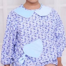 [라이프스푼] 어린이집 방수 앞치마&가운 플라워프릴, 1