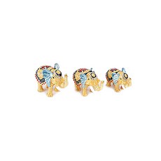 [INTO DECO] 27大象 3入, 黃色