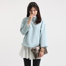 Eomjjang 孕婦素色哺乳長袖T恤