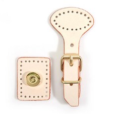 [BYHANDS] 插式鎖扣, 象牙白, 1個