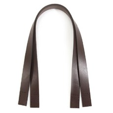 byhands 皮革包包提把, 棕色