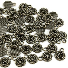 byhands 青銅拉鍊（拉鍊技術）玫瑰, 50個