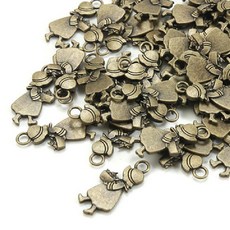 [BYHANDS] 青銅拉鍊飾品(拉鍊頭) 籃子Sunbonnet, 50個