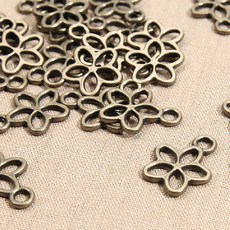 byhands 青銅拉鍊裝飾（拉鍊科技）花瓣 1set, 50個