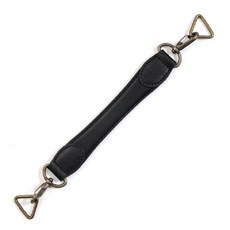 byhands 皮革把手小包用(S), 黑色的