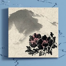 富與名譽_帶來好運的水墨畫_(cx382)_無框畫, A類型