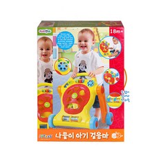 진영토이 나들이 아기 걸음마 보조기, 혼합색상, 1개