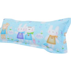 [몽비쥬] 아동 리틀레빗 베개커버, 블루