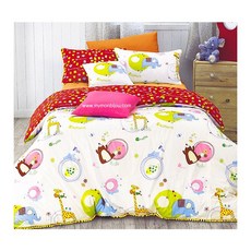 [몽비쥬] 동물원 명품 아동침구, 레드