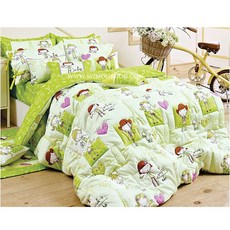 [몽비쥬] 시티걸 명품 아동침구, 그린