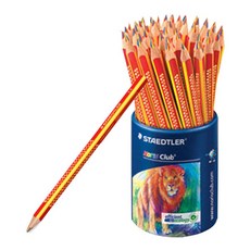 STAEDTLER 施德樓 1274 Noris Jumbo 彩虹色鉛筆, 1套, 3色