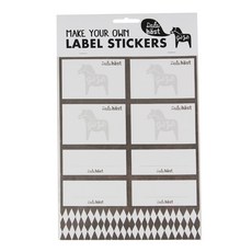 [버터샵] BT 달라호스 라벨스티커, 3개