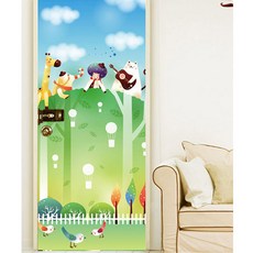 [Home&Idea] 玄關門翻新貼紙 PMS-179, 1個