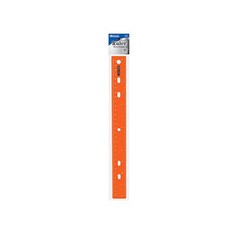 베이직 쥬웰톤 컬러 자 30cm, 오랜지, 5개