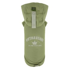 PUPPY ANGEL 伴侶犬多功能雨衣背心, 綠色