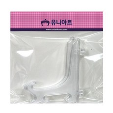 유니아트 액자받침 22cm 3개, 반투명