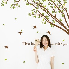 [Makes]圖形貼紙 - 晨曦之樹, 1個