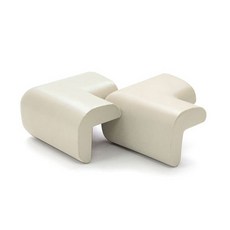 아가드 코너보호대 최고급형 2p, 크림, 1세트