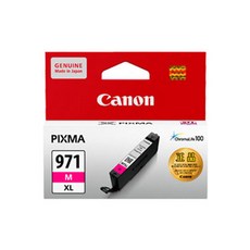 Canon 佳能 原廠大容量墨水 CLI-971XL M, 洋紅色, 1個
