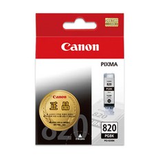 Canon 佳能 正品墨水PGI-820PGBK, 1個, 黑色