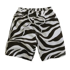 비보비니아 남아용 지브라비치 반바지 수영복 BP002