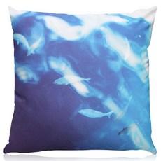 September Room藍色魚氣墊+雲朵棉, 藍色