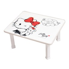 리빙코디 대 헬로키티 윙크 캐릭터테이블, 혼합 색상