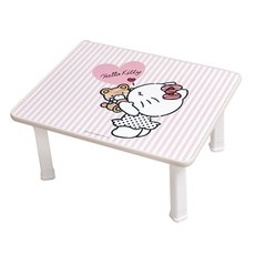 리빙코디 대 헬로키티 사랑해 캐릭터테이블, 혼합 색상